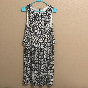 A Black and White Maggy London dress